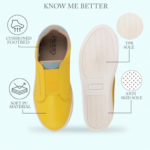 Image of FAUSTO Women Sneaker Pull-On Shoes