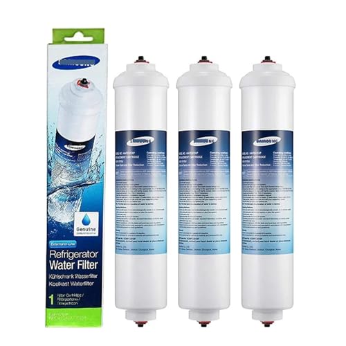 OTURLICC Filtro de Agua for frigorífico/congelador DA29-10105J, Compatible con Samsung. DA29-10105J DA99-02131B HAFEX/EXP, Estilo Americano DA2010CB(3pcs)