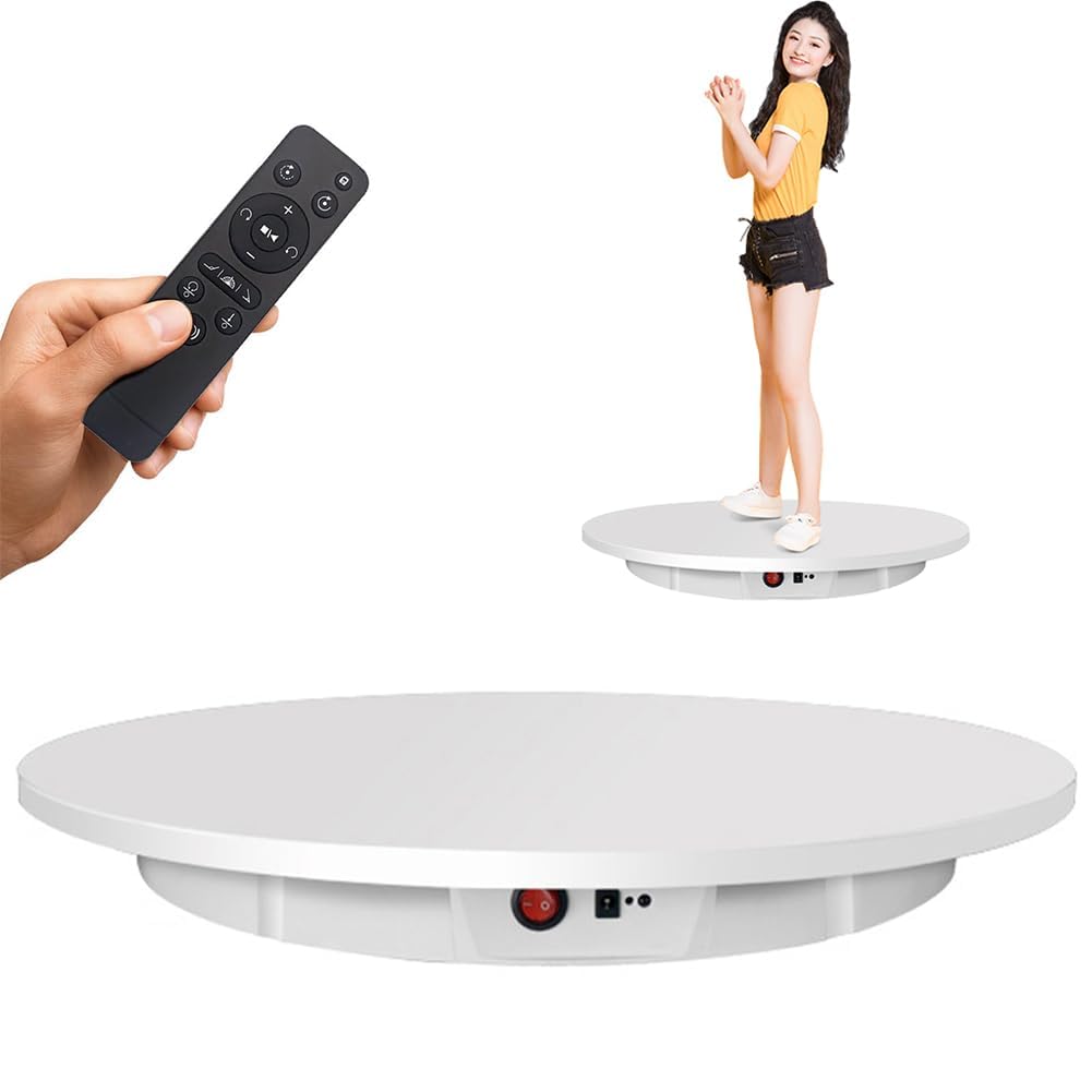 Amazon.co.jp: 360°自動回転ディスプレイスタンド、リモート、100kgの