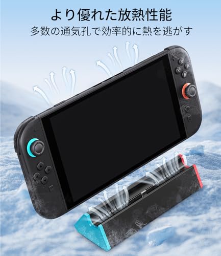 Antank S3 Air Switch 2 ドック 互換 Switch 2 / OLED / 1 対応 ドッキングステーション Switch2 テレビ出力 4K@60Hz HDMI アダプター付き 2USB / Type-Cポート搭載 小型 軽量 収納・携帯便利 サードパーティ Switch 2 用ドック