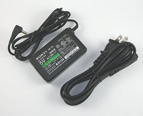 Video Game Accessories NEW OFFICIAL SONY PSP-100 PSP AC Adapter Battery Charger Cord
