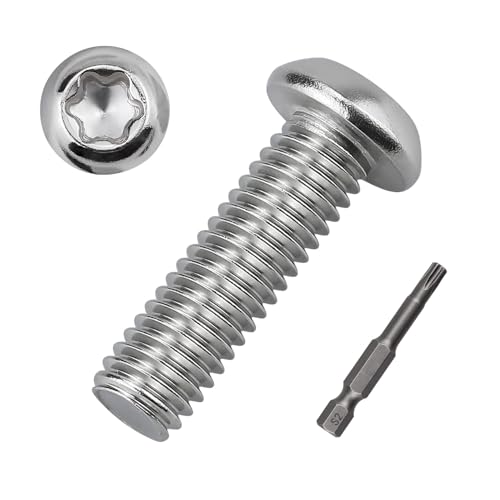 Vis à métaux Torx M4 en acier inoxydable 304 anti-corrosion pour un serrage durable