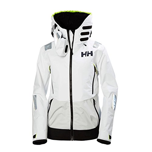 Helly Hansen W Aegir Race Jacke, Damen XL Weiß (White)