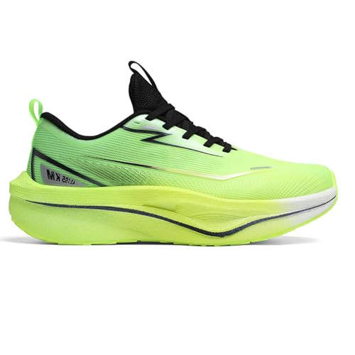 Carbon Plate Marathon Running Racing Shoes for Men and Women,Stable Support Shock-Relief Ultra-Light TPU Outsole Rebound Sneakers2