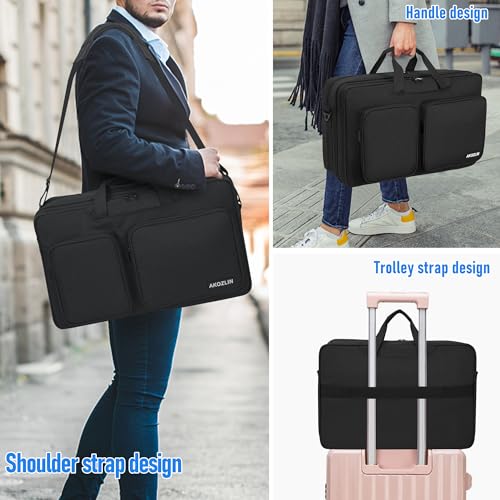 AKOZLIN Multi-layer Controller Gig Bag Padded Mixer Carry Case Fit For Pioneer DDJ FLX4 DJ Lite SB 2 3 SB2 SB3 DJ 400 RB Controller Travel Bag