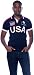 Santa Fe Men's Short Sleeve Soccer Fan Polo Shirts
