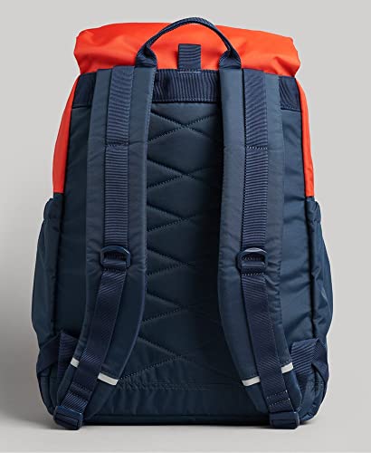 Superdry Womens Toploader Backpack, Classic Design, Padded Shoulder Straps Denver Orange Size One Size #TOP1