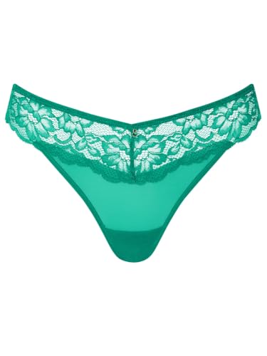 Image of Ann Summers Sexy Lace Thong Vivid Green