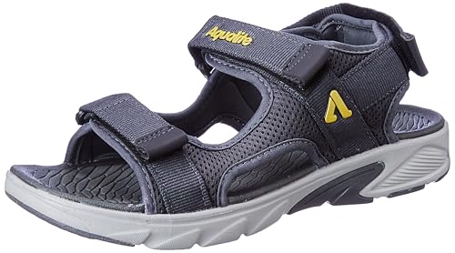 Aqualite Men MGS-2003 Sandal, D.Grey/Mauve, 8 UK/India (B0D95T2761) Amazon Price History, Amazon Price Tracker