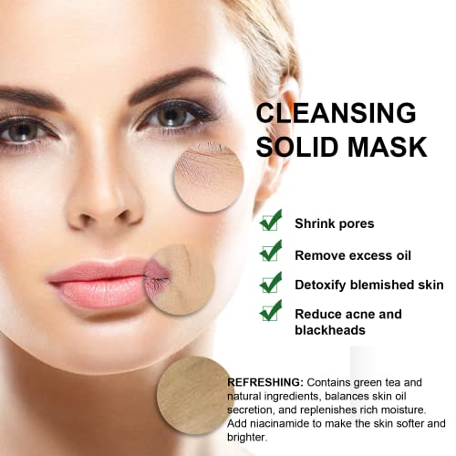 Find Back Green Tea Mask Stick For Face With10 Pc Blackhead Acne Remover Patches Combi thumb #1