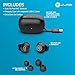 JLab Go Pop ANC True Wireless Earbuds & Charging Case, Black, Active Noise Cancelling, 10mm Drivers, Dual Connect, Customize Your Sound with App, Be Aware Mode, Compact Fit, MEMS Microphone