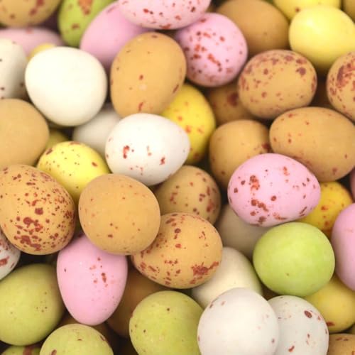 Easter Chocolate Mini Eggs 1kg - Milk Chocolate Eggs in a Sugar Shell