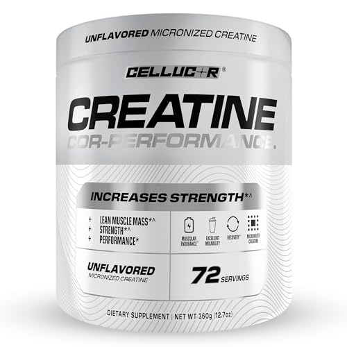 Cellucor Cor-Performance Creatine Monohydrate for Strength and Muscle Growth, 72 Servings