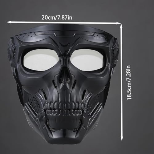 Image of Motorcycle Face Mask Full Face,Dirt Bike Goggles Motocross, ATV, Offroad, Riding Racing Goggles for Men Women