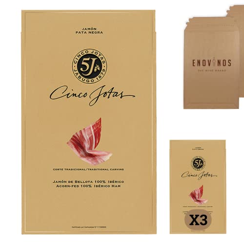 Jamón De Bellota Cinco Jotas - 3 X Blíster Jamón 5j Loncheado - Envío 24h - Mejor Selección Enovinos Jamón De Bellota Cinco Jotas - 3 X Blíster Jamón 5j Loncheado - Envío 24h - Mejor Selección Enovinos