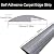 Floor Transition Strip Self Adhesive,PVC Carpet to Tile Flooring Transition Strip,Vinyl Flexible Flooring Transition Strip for Carpet Threshold Transition Strip (Grey Wood Grain, 5mm/10FT)