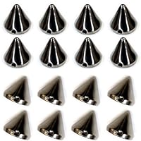Amazon.co.jp: スタッズ パーツ 縫い付けタイプ【ゴールド】金