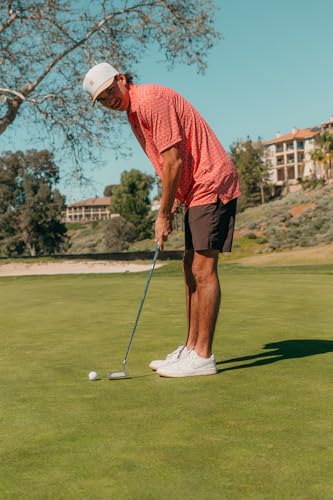 Image of BRIMZ Golf Performance Hat - Tee Holder & Magnetic Brim - Breathable Sweat & Water Resistant Golfing Snapback Cap
