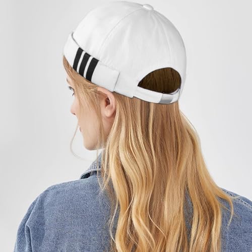 Image of Dome Brimless Hats for Women Men Beanie Docker Cap Sailor Skull Cap