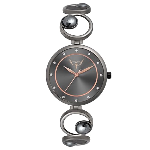 Image of WHITE BIRD Style Up Quartz Analog Mother of Pearl Metal Strap Watch for Women