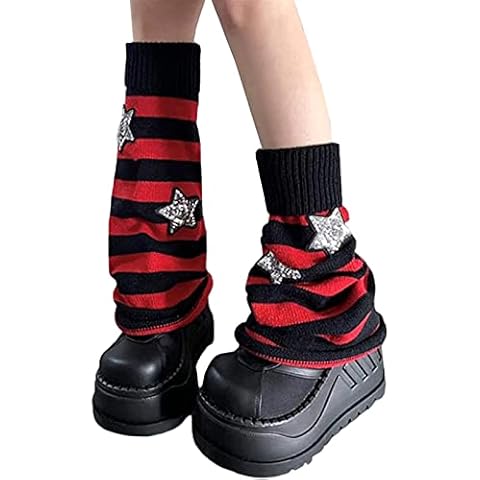FeMereina Women's Knitted Leg Warmers for Winter Cover