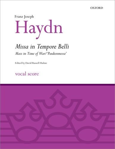 Missa in Tempore Belli (Mass in Time of War/Paukenmesse): Vocal score (Classic Choral Works) by unknown (2002) Paperback