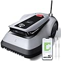 ECOVACS GOAT G1-800 robot tagliaerba 800mq senza filo perimetrale, Rasaerba robot con mappatura automatica, posizionamento Banda Ultra Larga+Vision+GPS, gestione di 16 zone, pendenza fino al 45%