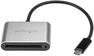 StarTech.com CFast Card Reader - USB C - Memory Card Reader - Card to USB-C - Portable CFast 2.0 Reader / Writer (CFASTRWU3C)