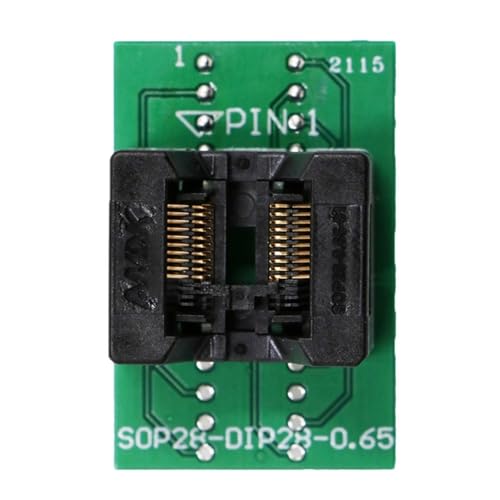 Socket programador SSOP20 a DIP20 de alta durabilidad con paso calibrado de 0.65 mm 4