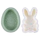 Photo Gallery holidyoyo 2pezzi stampi per dolci di pasqua molds forma di coniglio e per decorazioni festive utensili da cucina flessibili e facili da pulire per torte e dessert Photo Gallery holidyoyo 2pezzi stampi per dolci di pasqua molds forma di coniglio e per decorazioni festive utensili da cucina flessibili e facili da pulire per torte e dessert