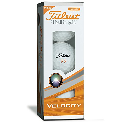 Titleist-Velocity-Visi-Bola-de-Golf-Hombres-Blanco-Talla-Unica
