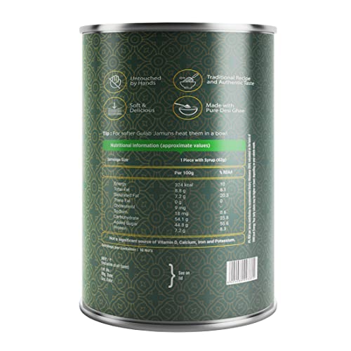 Image of Heritage Gulab Jamun, 1Kg Tin