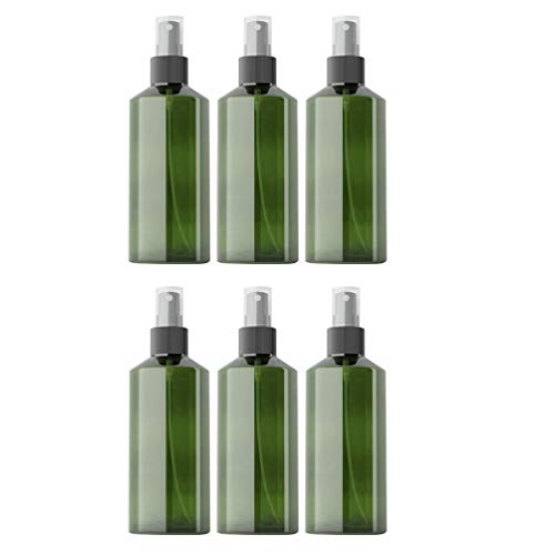 Preisvergleich Produktbild Solustre 6 Stück Kunststoff Sprühflasche Leere Reiseflaschen 150ml Nachfüllbar Tragbar Zerstäuber Reinigungslösung Wasser Kosmetik Make Up Reisen Hause Büro Hotel Bad Küche (Zufällige Farben)