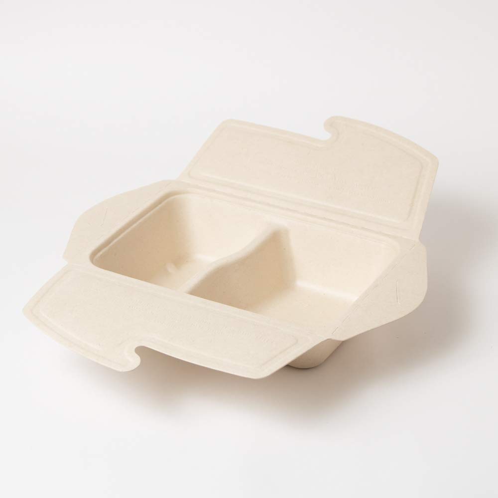 使い捨て　お弁当箱　Sabert バガス フードパック 150個入り Sabert バガス フードパック 150x210x60mm 150入 丈夫 業務用