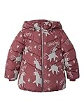 Windefest und atmungsaktiv NAME IT Mädchen Nmfmosanna reflekterende jakke Jacke, Nocturne, 98 EU