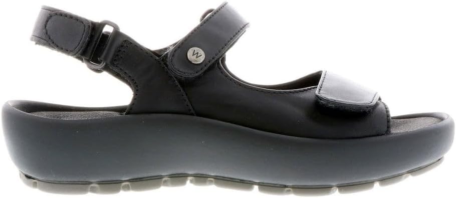 Women's Black Mighty Leather Rio 41 M EU