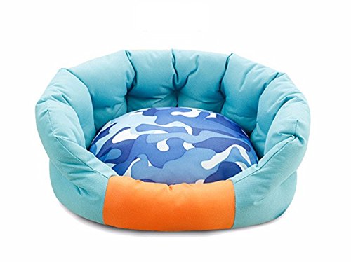 Dog House Soft Warm Dog Bed Cat Pet Cushion Round Bed Mattress Dog