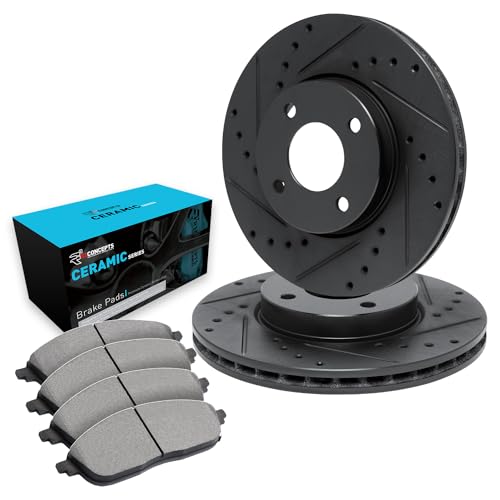 Image of R1 Concepts Front Brake Kit Fits 2017-2020 Fiat 124; 2016-2023 Mazda MX-5