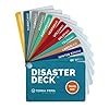DISASTER DECK – Kit Ready Emergency Preparedness Reference Cards for Vehicle & Outdoor Safety and Survival – Stay Calm & Safe During Disasters including Wildfires, Earthquakes, Hurricanes and Flooding