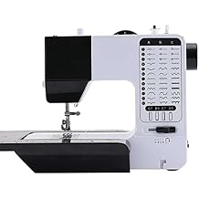 Industrial Sewing Machine - Multifunctional Portable Embroidery With 38 Stitches, Night Light, Extension Table - Heavy Duty For All Sewing Needs