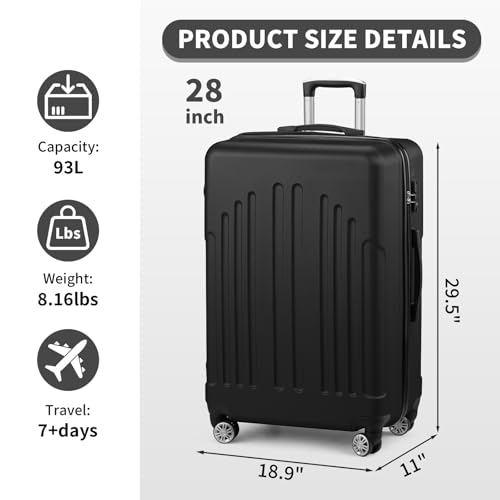 Karl Home 28 Inch Spinner Luggage