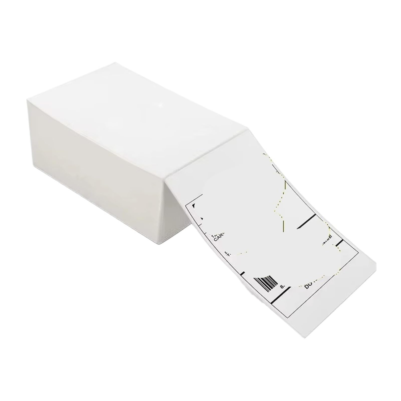 Papier d'étiquettes thermique 4 "x 6", 100x150mm, 100/500 pièces for étiquettes d'expédition(500PCS)