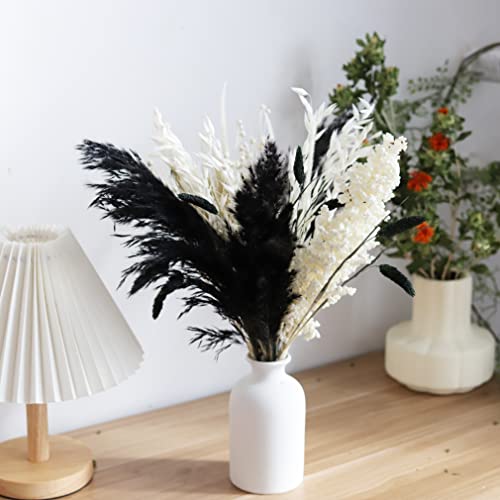 Bouquet di fiori secchi, 45 cm, mix di erba di