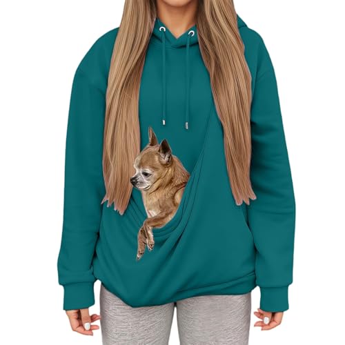 Sweat à capuche d'hiver complice et réconfortant pour maman de chat