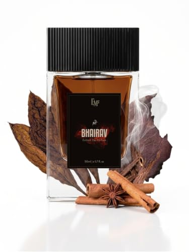 Image of EM5 Bhairav Extrait De Parfum for Men | Tobacco Oud | Strong & Long Lasting | 50ml
