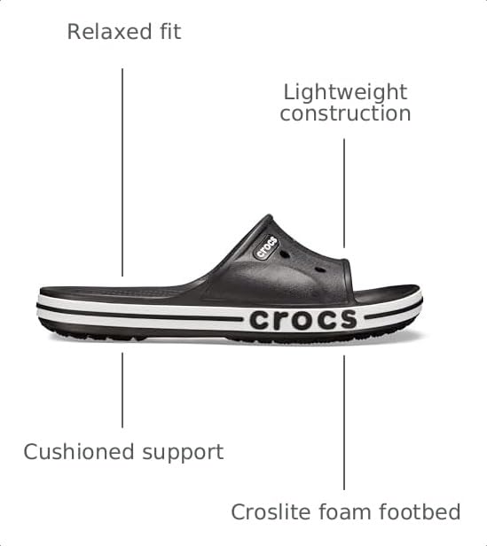 Image of Crocs Unisex Adult Bayaband Slide Sandals