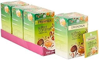 Twinings Salted Caramel Green Tea, 80 Envelopes (Multipack of 4 x 20 Envelopes)