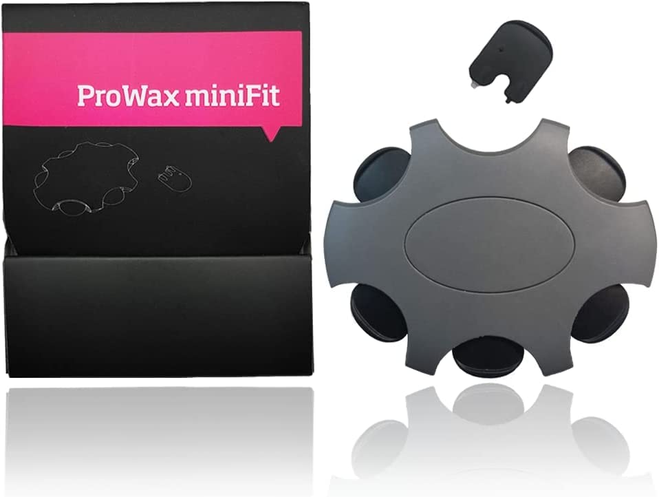 Hearing Aid Wax Guard Filters (1.0mm) for Oticon - 5 Pack/30 Filters ProWax MiniFit Cerumen Stop Wax Traps Cleaning Accessories, Recommend for Autiphon Digit02 Digit03 or Other Similar Devices