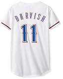 MLB Texas Rangers Women's Yu Darvish 11 Replica Jersey, White
