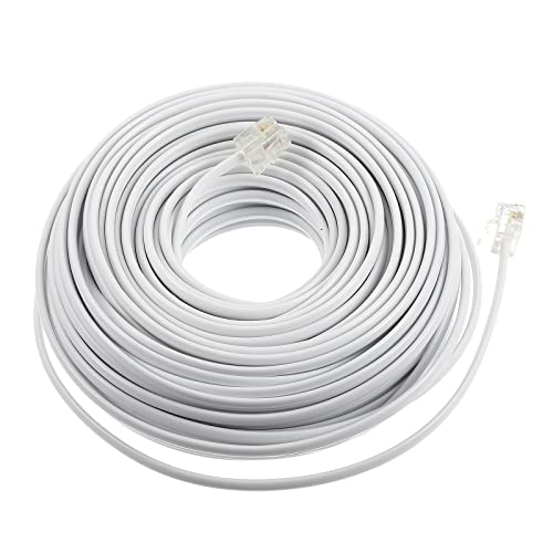 Cable telefónico de extensión de cobre que reduce interferencias y estabiliza la señal a 20 metros